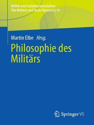 cover image of Philosophie des Militärs